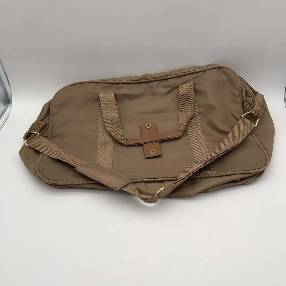 Vintage Pierre Cardin Butter Scotch Nylon Duffle Travel Weekend Bag By Henry Ros